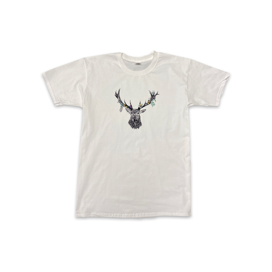 Stag print graphic t-shirt Stag print graphic t-shirt